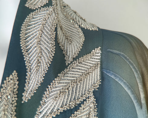 Crystal Leaves Kimono